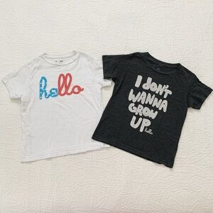Hello Apparel Pair of Short Sleeve‎ T-Shirts